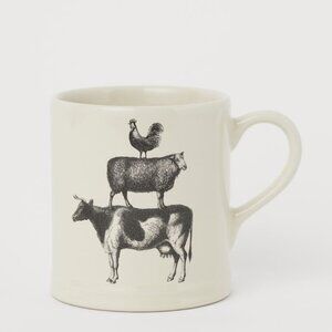 H&M Porcelain Animal Mug